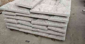 濮阳芝麻白蘑菇石，自然面