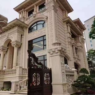 濮阳黄金麻别墅外墙异形定制