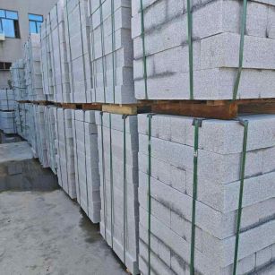 濮阳芝麻白路牙石，路侧石