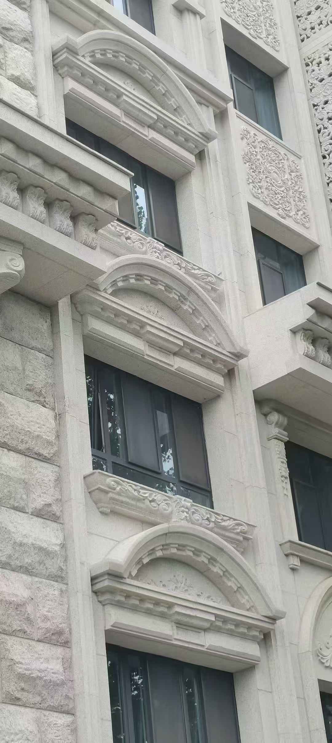 濮阳芝麻白异形 石材异形定制