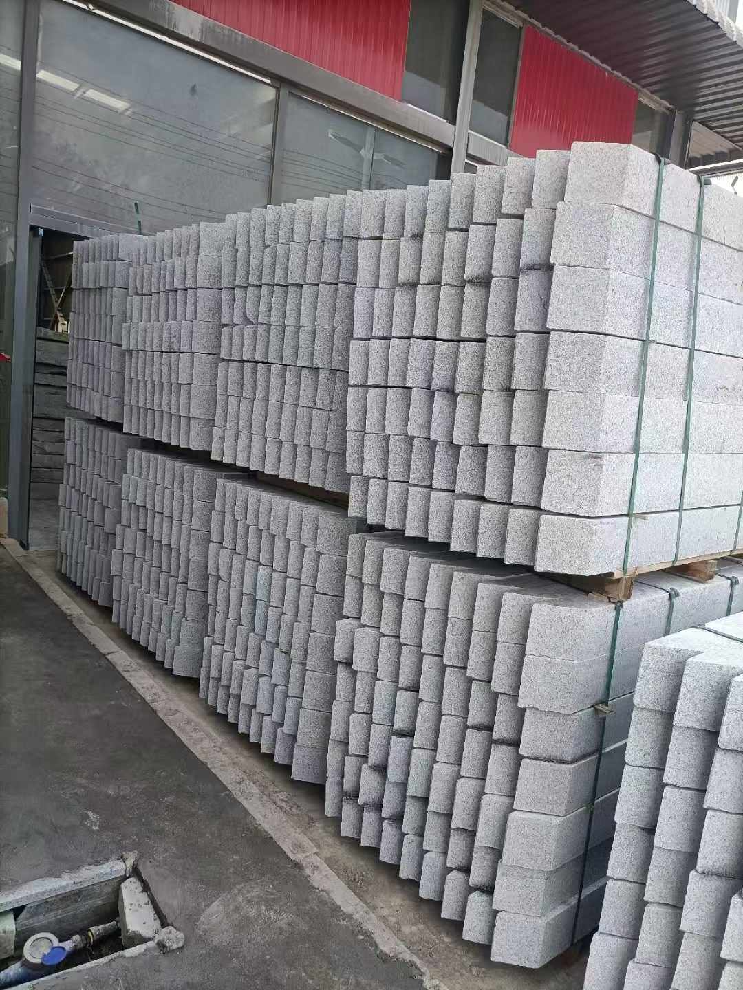 濮阳芝麻白树围石 树池