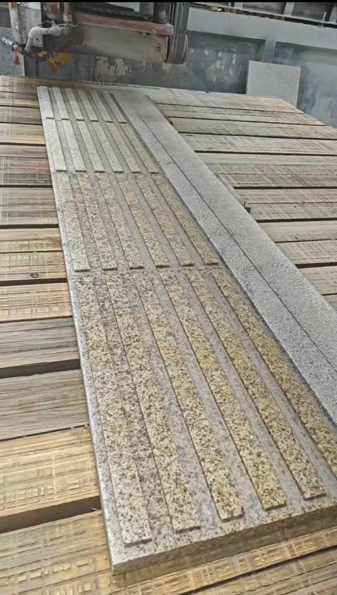 濮阳黄金麻盲道石 盲条